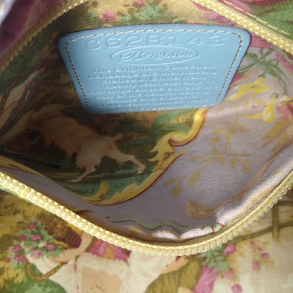 Brighton Reversible small tote handbag 'Lover's in a garden Paris' lining - Picture 7 of 16
